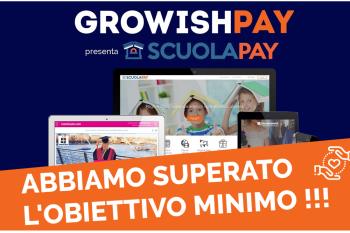 200Crowd, la campagna per ScuolaPay (Growish) in meno di 2 giorni raccoglie oltre 250.000 euro