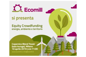 Ecomill, il lancio del nuovo portale di crowdfunding energetico