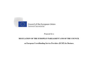 Lettera aperta di ECN sulla Regolamentazione ECSP