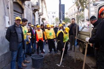 Il crowdfunding colora di verde le vie di Catania