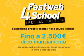 Al via Fastweb4School Special Edition su Produzioni dal Basso